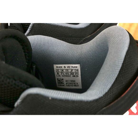 New Adidas Sneakers Mens 8 D.O.N Issue 2 Marvel Venom Limited Edition - Picture 9 of 10